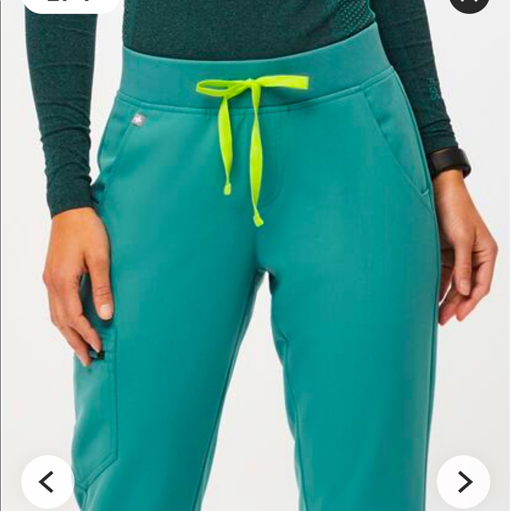 FIGS 💚 HIGH WAISTED ZAMORA JOGGERS CACTUS  BNWT S